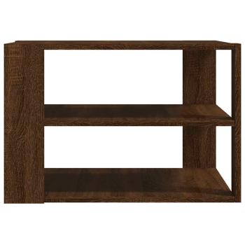 Couchtisch Braun Eichen-Optik 58x58x40 cm Holzwerkstoff
