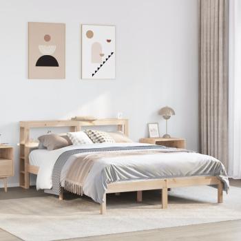 ARDEBO.de - Massivholzbett ohne Matratze 160x200 cm Kiefernholz