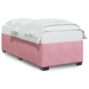 Bettgestell Rosa 90x200 cm Samt