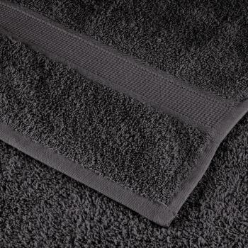 Premium Badetücher SOLUND 10 Stk. Anthrazit 100x150 cm 600 g/m²