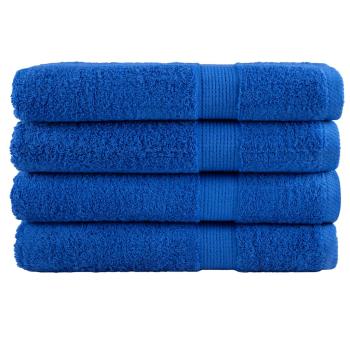 ARDEBO.de - Premium Handtücher SOLUND 4 Stk. Blau 100x200 cm 600 g/m²