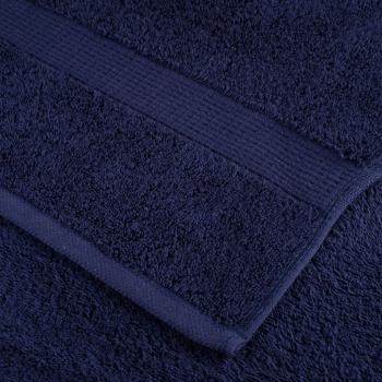 Premium Handtücher SOLUND 2 Stk. Marineblau 50x100 cm 600 g/m²