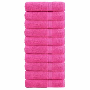 ARDEBO.de - Premium-Duschtücher SOLUND 10 Stk. Rosa 70x140 cm 600 g/m²