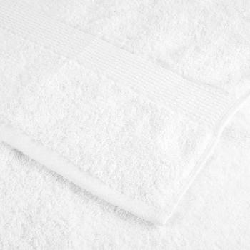6 tlg. Premium-Handtuch-Set SOLUND Weiß 600 g/m²