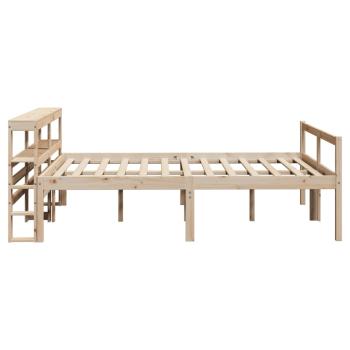 Seniorenbett mit Kopfteil ohne Matratze 140x190 cm