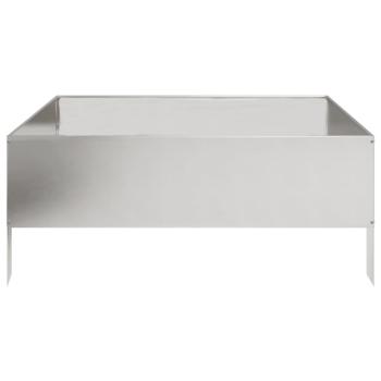Hochbeet 100x100x41 cm Edelstahl