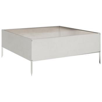 Hochbeet 100x100x41 cm Edelstahl