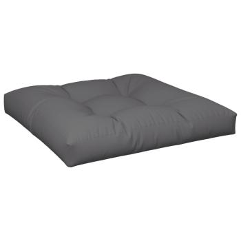 Palettenkissen Anthrazit 70x70x12 cm Stoff