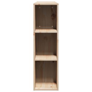 Kopfteil mit Stauraum 135 cm Massivholz Kiefer