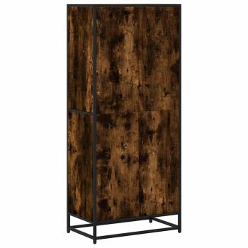 B?cherregal R?uchereiche 60x35x139 cm Holzwerkstoff