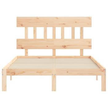 Bettgestell ohne Matratze Klein Doppelbett Massivholz Kiefer