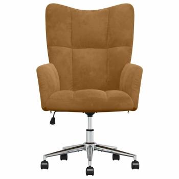 Relaxsessel Braun Samt