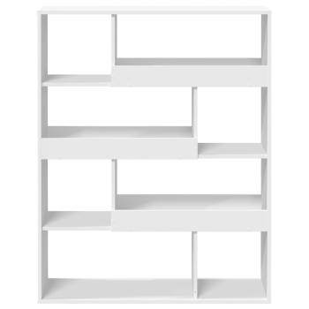 B?cherregal Wei? 100x33x125,5 cm Holzwerkstoff