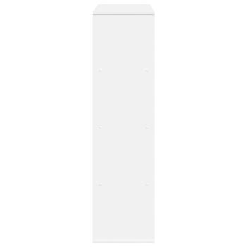 B?cherregal Wei? 100x33x125,5 cm Holzwerkstoff