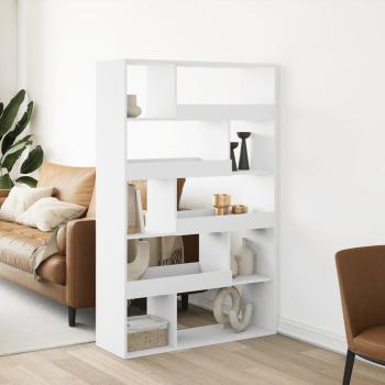 ARDEBO.de - B?cherregal Wei? 100x33x156,5 cm Holzwerkstoff