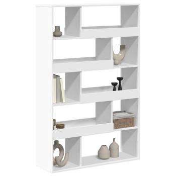 B?cherregal Wei? 100x33x156,5 cm Holzwerkstoff