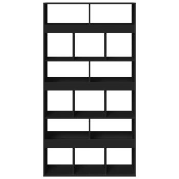 Raumteiler Schwarz 100x33x187,5 cm Holzwerkstoff