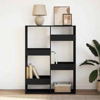B?cherregal Schwarz 100x33x135 cm Holzwerkstoff