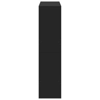 B?cherregal Schwarz 100x33x135 cm Holzwerkstoff