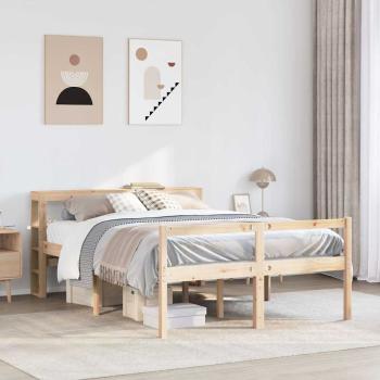 ARDEBO.de - Seniorenbett mit Kopfteil ohne Matratze 160x200 cm