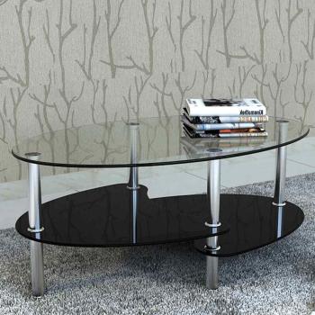 ARDEBO.de - Couchtisch mit Exklusivem Design Schwarz