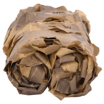 Tarnnetz mit Aufbewahrungstasche 410x285 cm Sandfarbe
