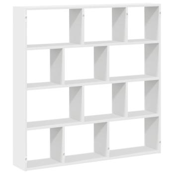 W?rfelregal 12 F?cher Wei? Holzwerkstoff