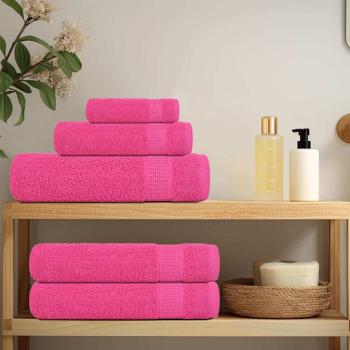 Badetücher FROGN 10 Stk. Rosa 100x150 cm 360 g/m²