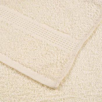 Saunatücher FROGN 10 Stk. Creme 80x200 cm 360 g/m²