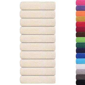 Handtücher FROGN 10 Stk. Creme 50x100 cm 360 g/m²