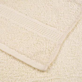Handtücher FROGN 10 Stk. Creme 50x100 cm 360 g/m²