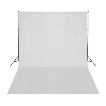 Fotostudio-Set mit Lampen, Schirmen, Hintergrund & Reflektor