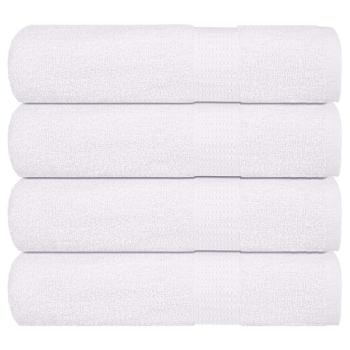 ARDEBO.de - Badetücher FROGN 4 Stk. Weiß 100x150 cm 360 g/m²