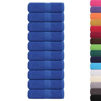 Gästetücher FROGN 10 Stk. Blau 30x50 cm 360 g/m²