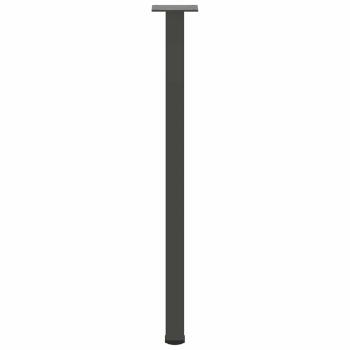 Konsolentischbeine 4 Stk. Anthrazit 72-74 cm Stahl