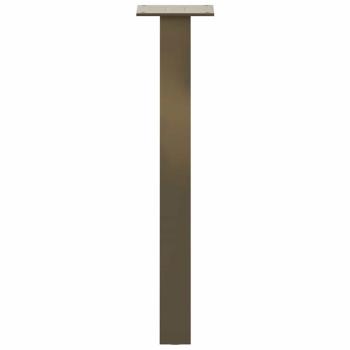 Couchtischbeine 4 Stk. Naturstahl 42 cm Stahl