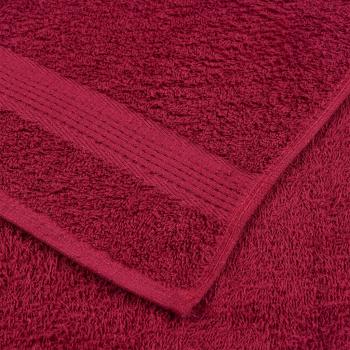 Badetücher FROGN 10 Stk. Bordeaux 100x150 cm 360 g/m²