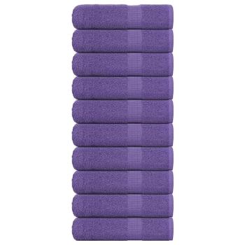 Badetücher FROGN 10 Stk. Lila 100x150 cm 360 g/m²