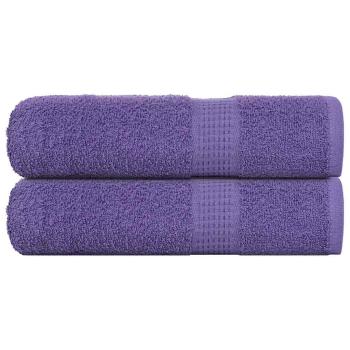 Handtücher FROGN 2 Stk. Lila 50x100 cm 360 g/m²