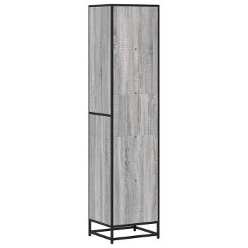Bücherregal Grau Sonoma 40x35x170,5 cm Holzwerkstoff