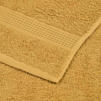 Badetücher FROGN 2 Stk. Gold 100x150 cm 360 g/m²