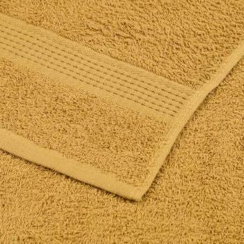 Handtücher FROGN 2 Stk. Gold 50x100 cm 360 g/m²