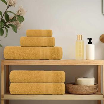 Handtücher FROGN 4 Stk. Gold 100x200 cm 360 g/m²
