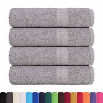 Handtücher FROGN 4 Stk. Grau 50x100 cm 360 g/m²