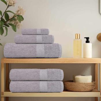 Handtücher FROGN 4 Stk. Grau 50x100 cm 360 g/m²