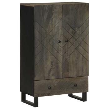 ARDEBO.de - Highboard 60x33x100 cm Massivholz Mango