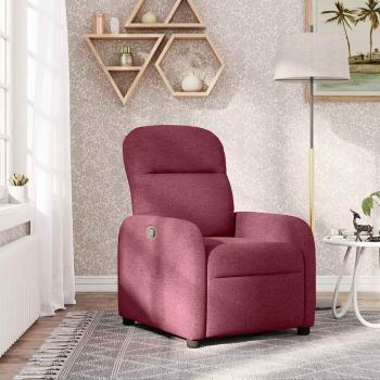 ARDEBO.de - Relaxsessel Weinrot Stoff