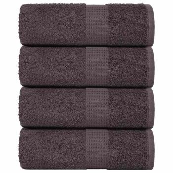 ARDEBO.de - Waschlappen FROGN 4 Stk. Anthrazit 15x21 cm 360 g/m²