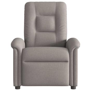 Relaxsessel Taupe Stoff