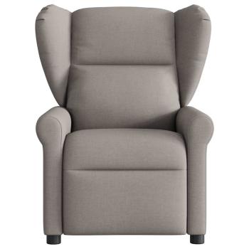 Relaxsessel Taupe Stoff